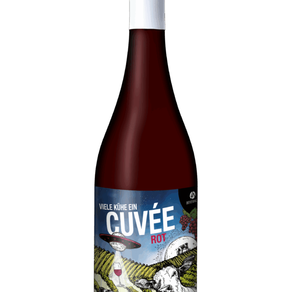 Cuvée Rot "viele Kühe ein Cuvée" 2014 0,75l - LA-Beverage