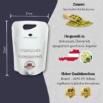 1,0L Steirisches Kürbiskernöl g.g.A. – kaltgepresst in der Großpackung – Bild 3