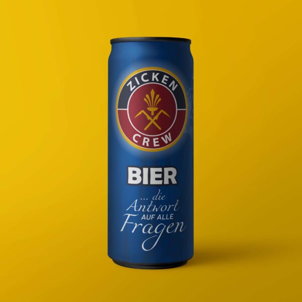 24x ZickenCrew beer can 0,44L