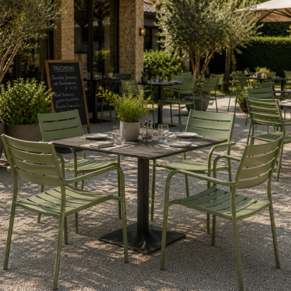 Set of 2 RAHEL garden chairs in 6 colors