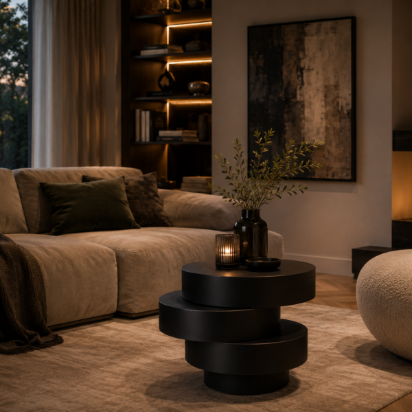 Black Essy side table
